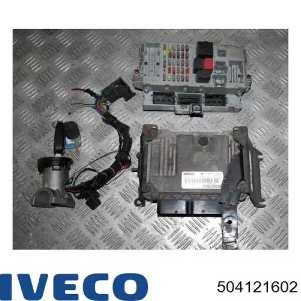 504121602 Iveco Módulo de direção (Centralina eletrônica) de motor