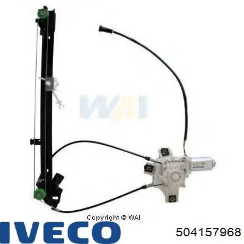 Compre 504157968 Iveco Mecanismo de acionamento de vidro da porta dianteira direita