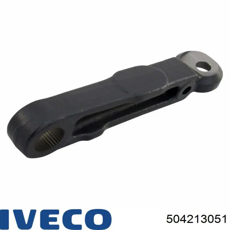 504213051 Iveco Braço oscilante superior direito de suspensão dianteira
