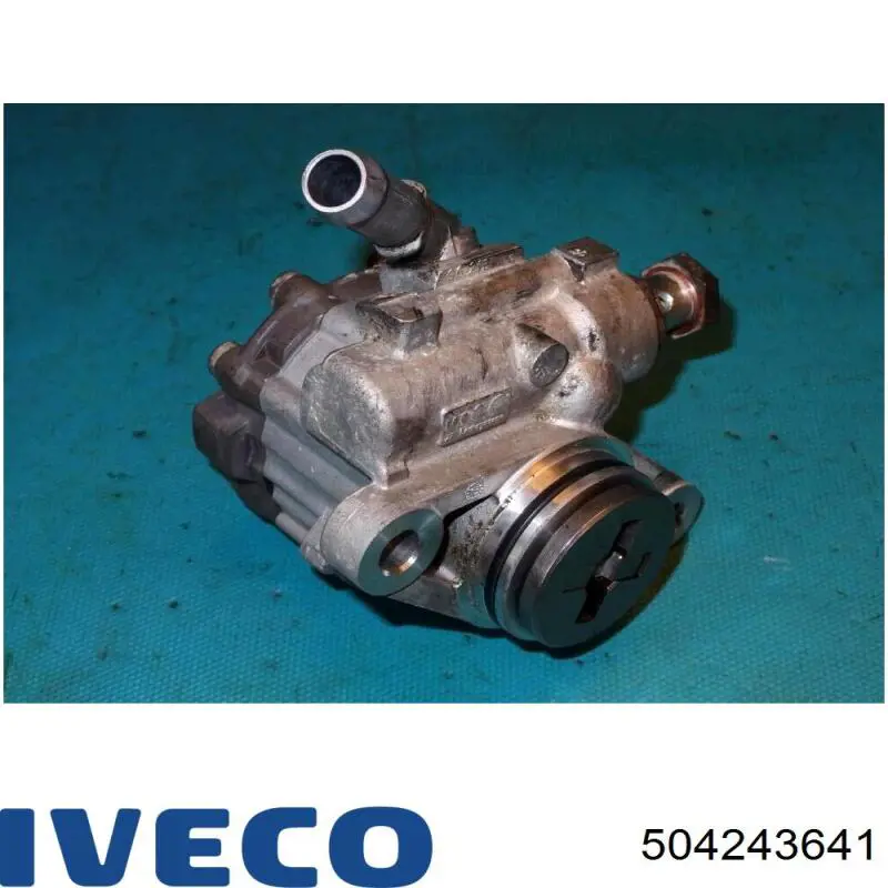 504243641 Iveco Bomba da Direção hidrâulica assistida
