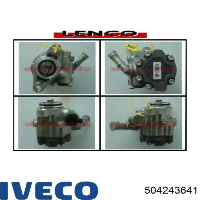 Bomba da Direção hidrâulica assistida Iveco 504243641 preço, a partir de 131,10 USD