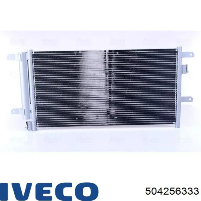504256333 Iveco Radiador de aparelho de ar condicionado