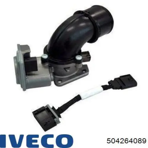 Válvula de borboleta montada 504264089 Iveco