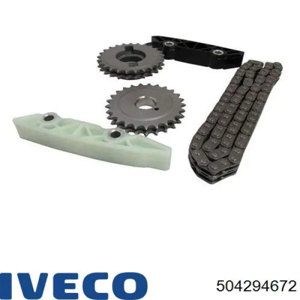 504294672 Iveco Cadeia do mecanismo de distribuição de gás, kit