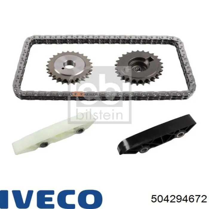 Cadeia do mecanismo de distribuição de gás, kit Iveco 504294672 preço, a partir de 152,50 USD