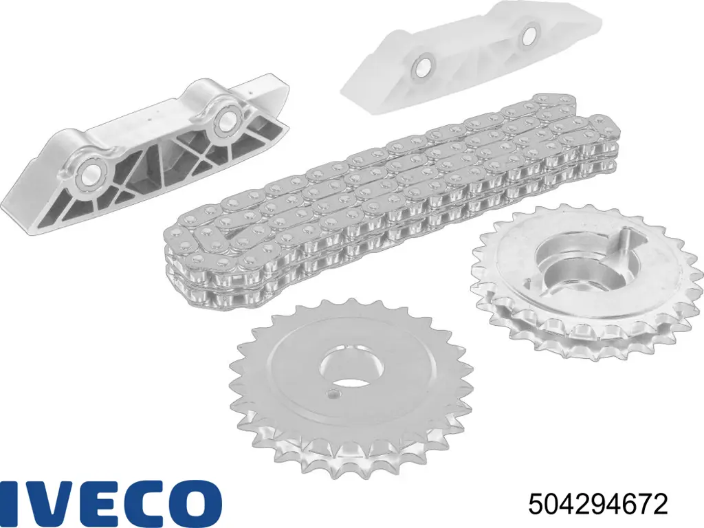 Compre 504294672 Iveco Cadeia do mecanismo de distribuição de gás, kit