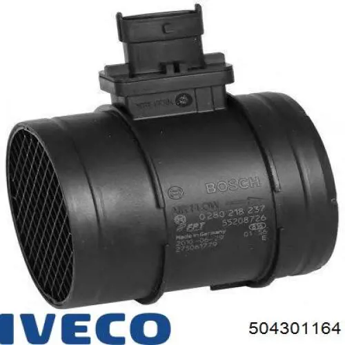 Compre 504301164 Iveco Sensor de fluxo (consumo) de ar, medidor de consumo M.A.F. - (Mass Airflow)