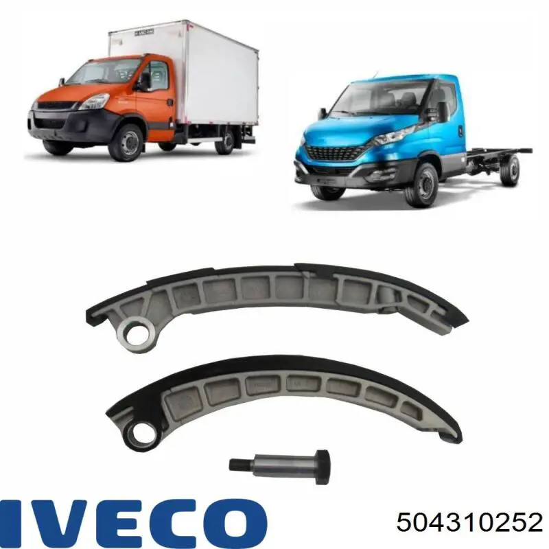 Amortecedor de cadeia do mecanismo de distribuição de gás, kit Iveco 5802122595 preço, a partir de 91,32 USD