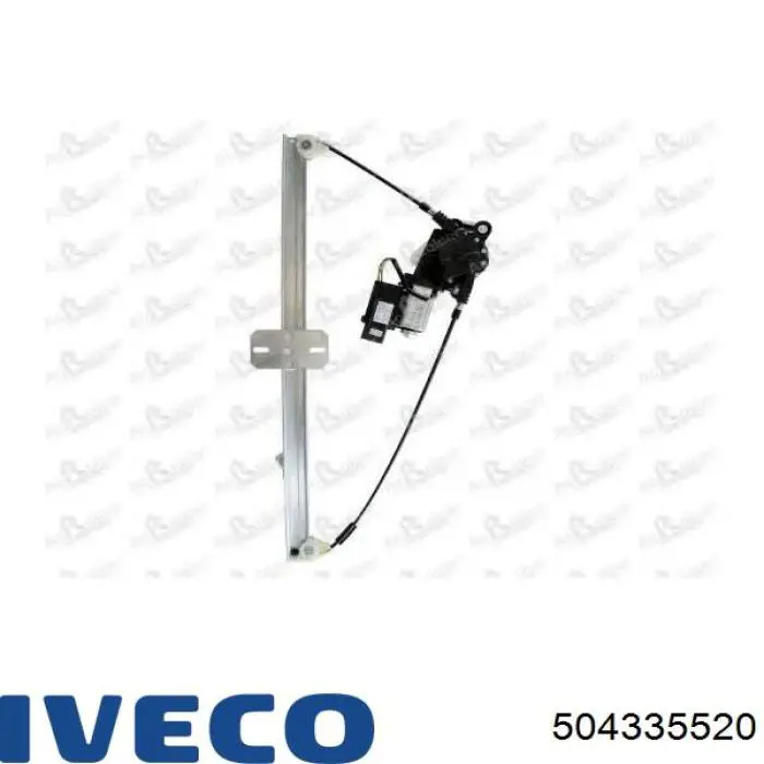504335520 Iveco Mecanismo de acionamento de vidro da porta dianteira esquerda