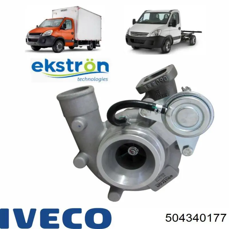 Compre 504340177 Iveco Turbina