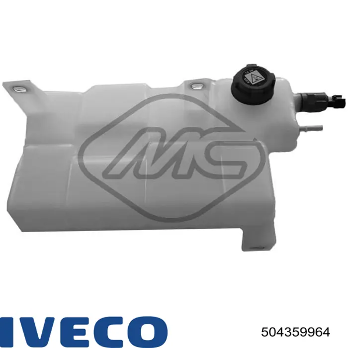 Tanque de expansão do sistema de esfriamento Iveco 504359964 preço, a partir de 103,97 USD