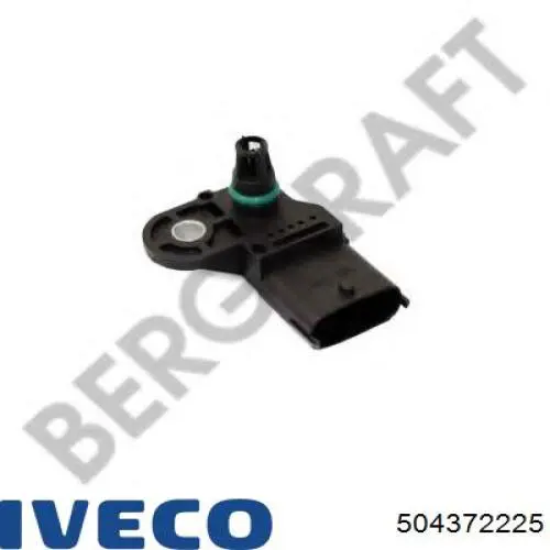 Compre 504372225 Iveco Sensor de pressão de supercompressão
