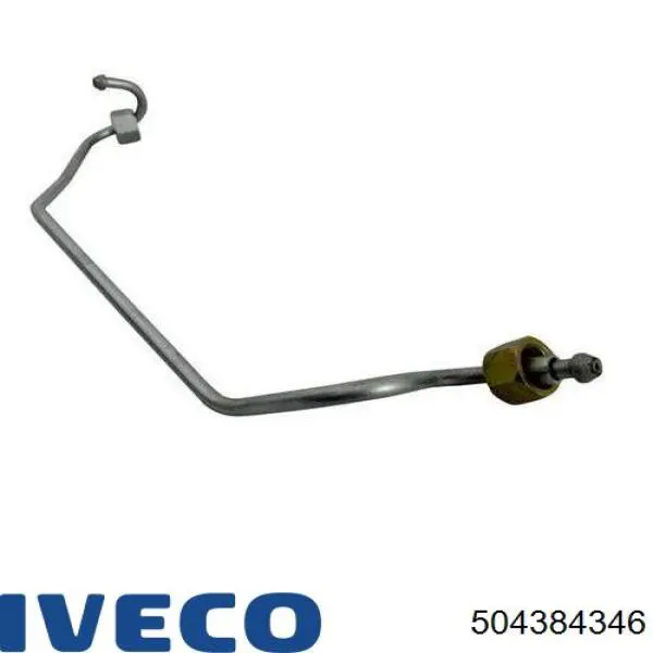Tubo de combustível, kit Iveco 504384346
