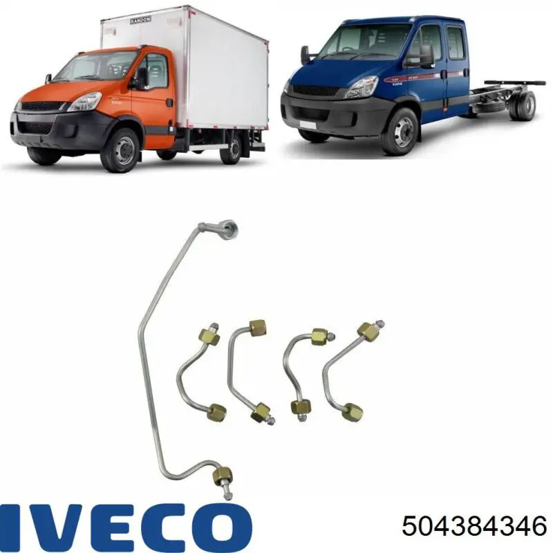 Compre 504384346 Iveco Tubo de combustível, kit
