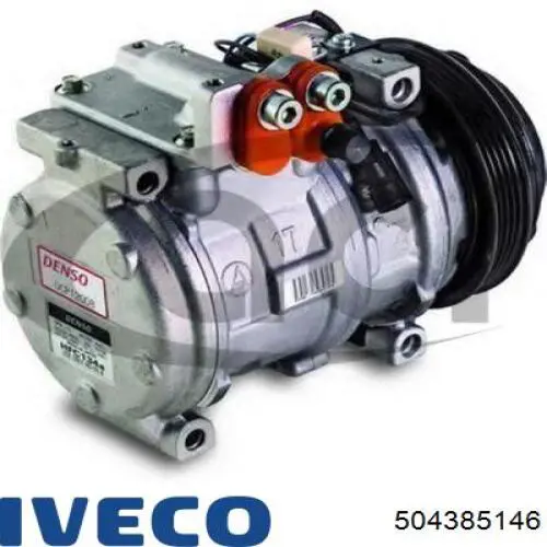 Compressor de aparelho de ar condicionado Iveco 504385146 preço, a partir de 337,00 USD