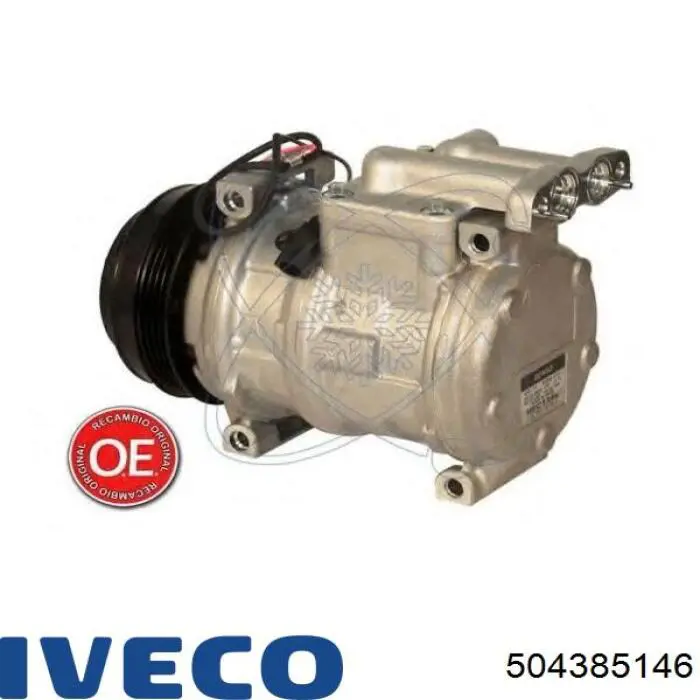 504385146 Iveco Compressor de aparelho de ar condicionado