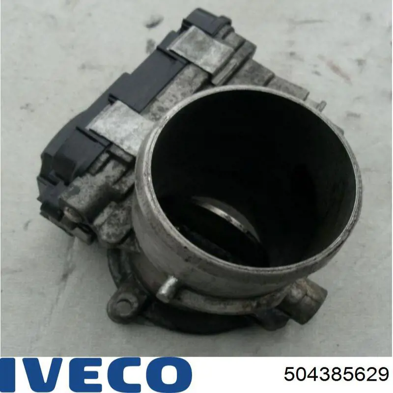 504385629 Iveco Válvula de borboleta montada
