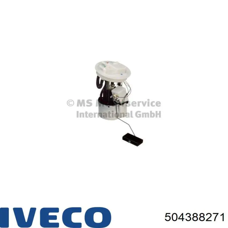 504388271 Iveco Válvula de borboleta montada