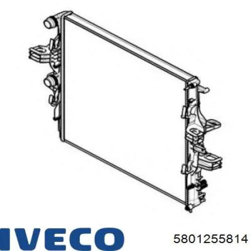 Radiador de esfriamento de motor Iveco 5801255814 preço, a partir de 222,70 USD