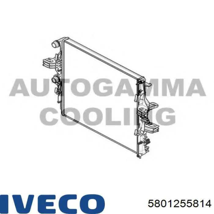 Compre 5801255814 Iveco Radiador de esfriamento de motor