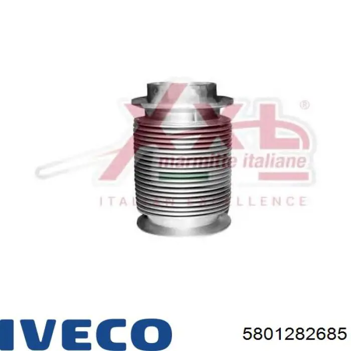 Ondulação do silenciador 5802009667 Iveco