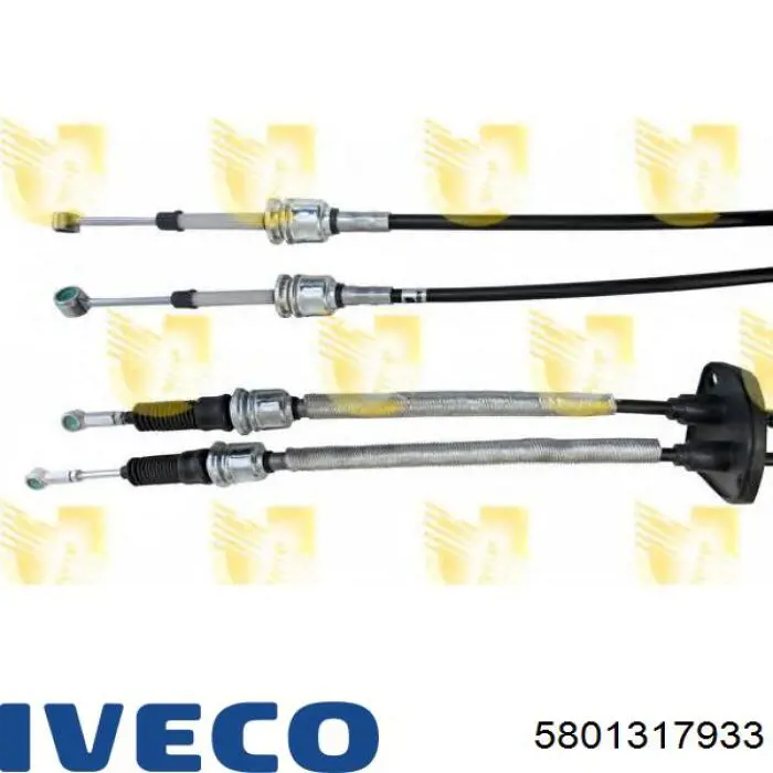 Cabo de mudança duplo Iveco 5801317933