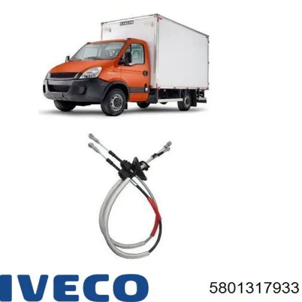 Compre 5801317933 Iveco Cabo de mudança duplo