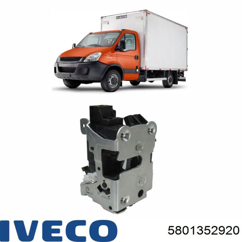 Compre 5801352920 Iveco Fecho da porta dianteira esquerda