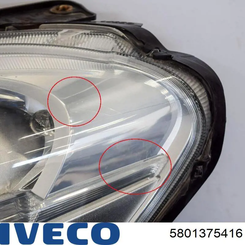 Luz esquerda 5801375416 Iveco