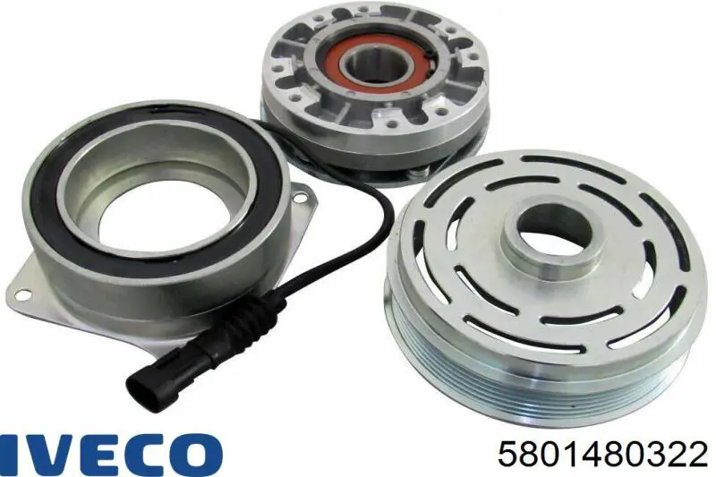 Compre 5801480322 Iveco Acoplamento viscoso de ventilador de esfriamento