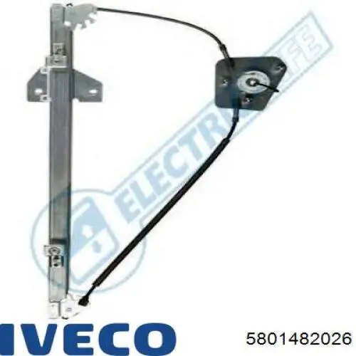 Mecanismo de acionamento de vidro da porta dianteira direita Iveco 5801482026