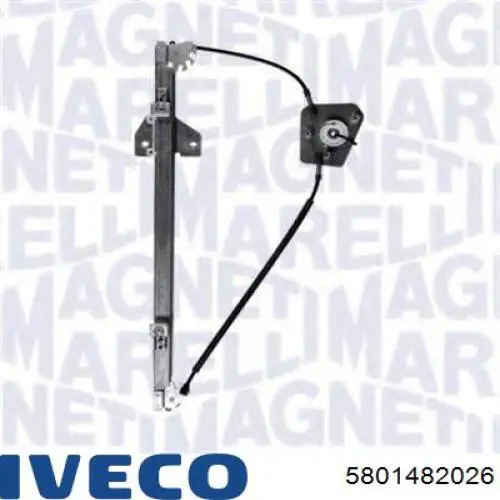 5801482026 Iveco Mecanismo de acionamento de vidro da porta dianteira direita