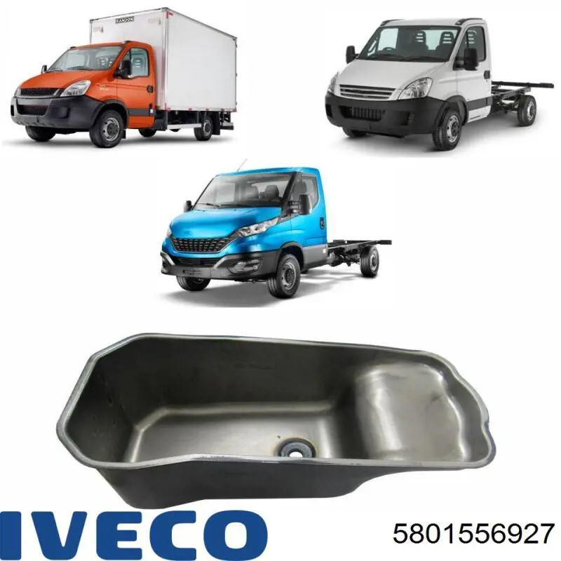 Compre 5801556927 Iveco Panela de óleo de cárter do motor