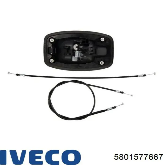 Maçaneta externa da porta traseira 5801577667 Iveco