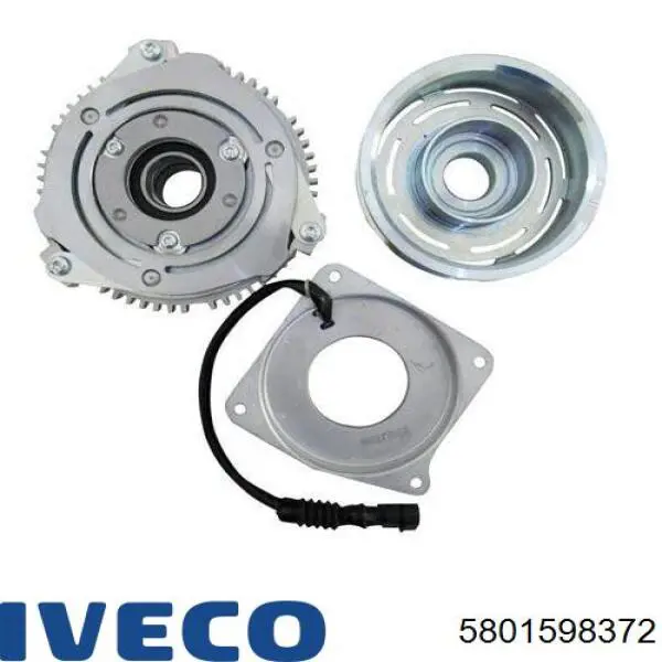5801598372 Iveco Acoplamento viscoso de ventilador de esfriamento