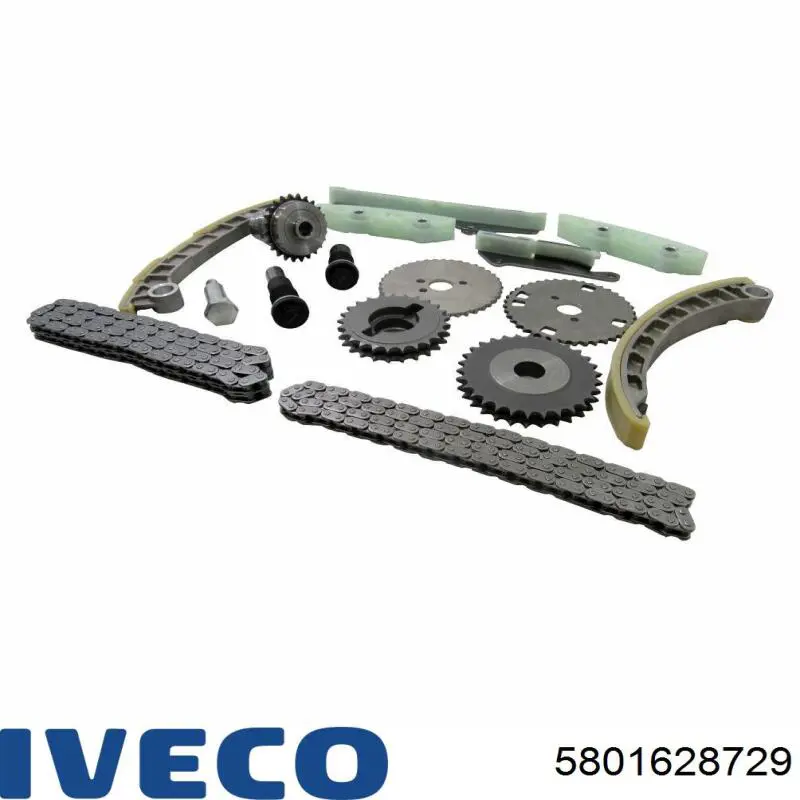 Compre 504084528 Iveco Amortecedor de cadeia do mecanismo de distribuição de gás, kit