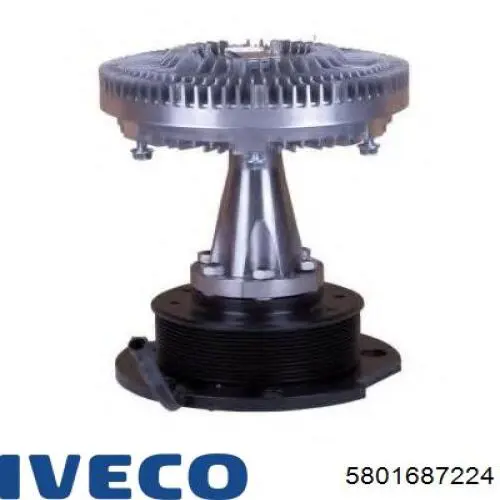 Acoplamento viscoso de ventilador de esfriamento Iveco 5801687224 preço, a partir de 695,72 USD