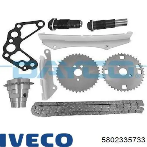 5802335733 Iveco Amortecedor de cadeia do mecanismo de distribuição de gás, kit