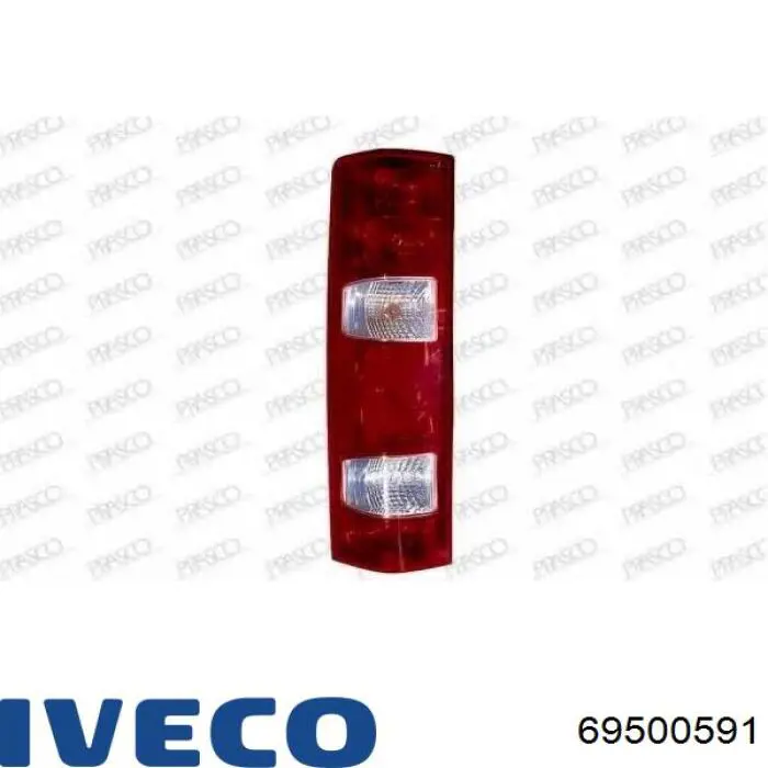 Lanterna traseira esquerda Iveco 69500591 preço, a partir de 110,86 USD