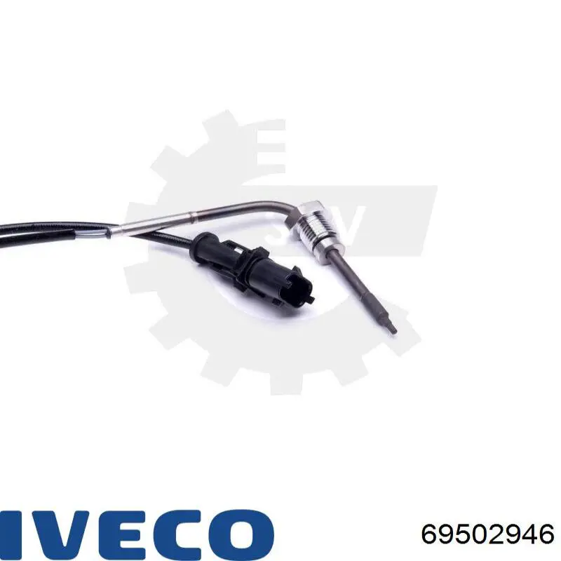 Sensor de temperatura dos gases de escape (GE), até o catalisador Iveco 69502946 preço, a partir de 106,17 USD