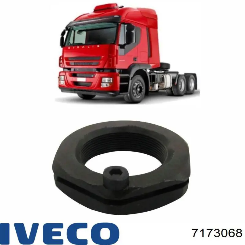 Porca de cubo dianteiro Iveco 7173068 preço, a partir de 14,59 USD