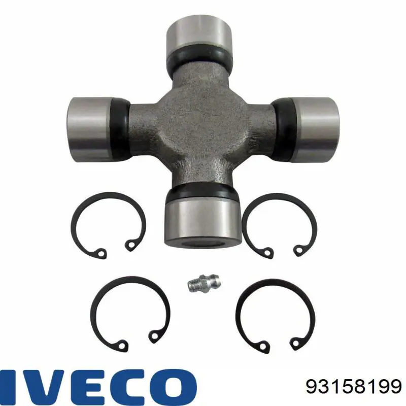 Cruzeta da junta universal traseira 93158199 Iveco
