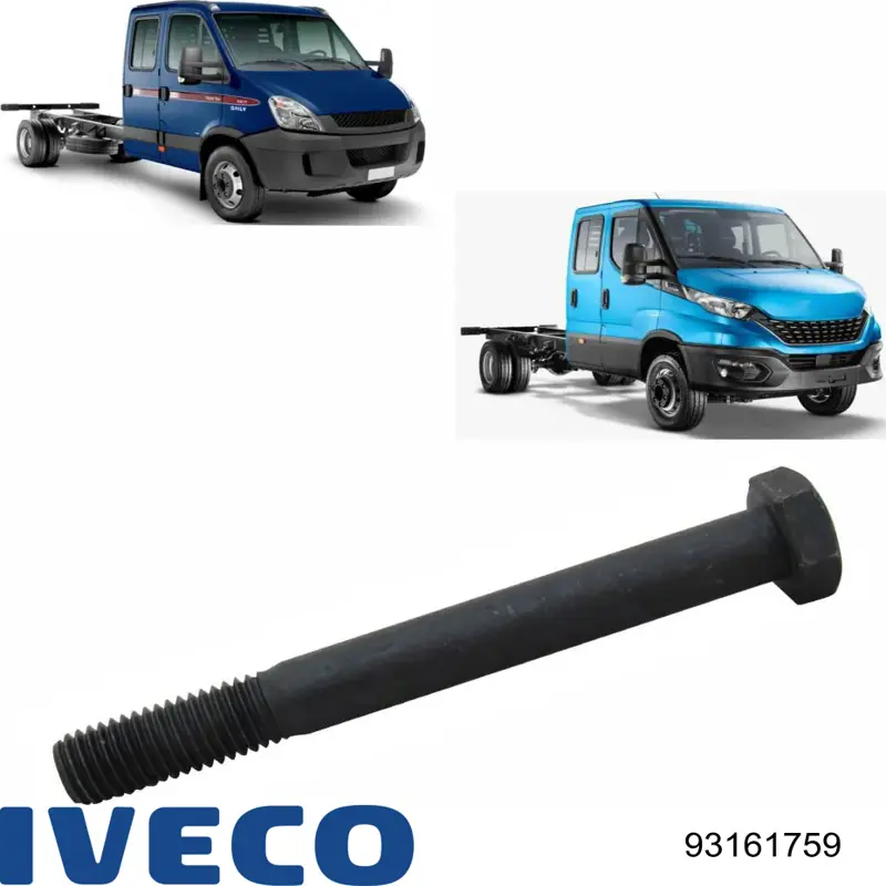 Guia de suporte dianteiro 93161759 Iveco