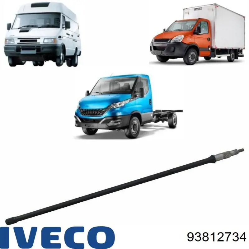 Compre 93812734 Iveco Barra de torção dianteira direita