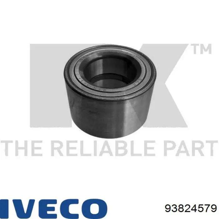 Rolamento de cubo dianteiro 93824579 Iveco