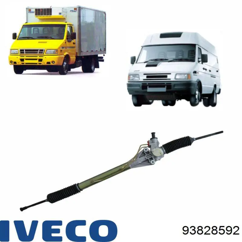 93828592 Iveco Cremalheira da direção