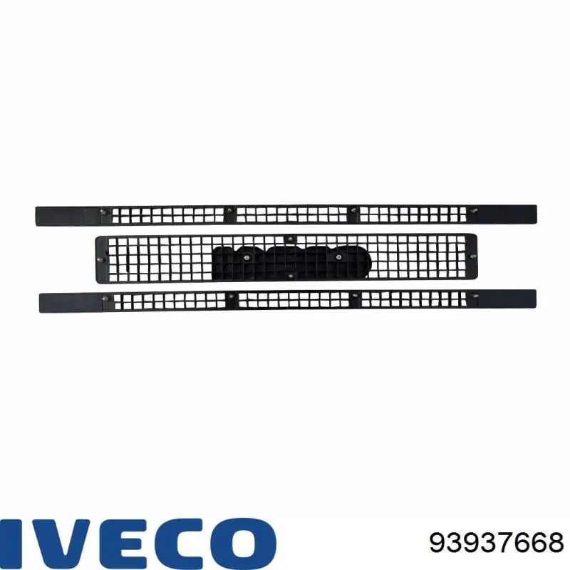 Compre 93937668 Iveco Grelha do radiador