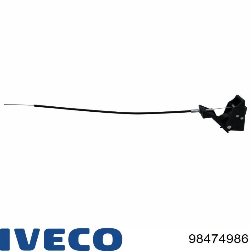 Cabo/pedal de gás (de acelerador) 98474986 Iveco