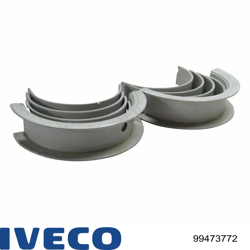 Compre 99473772 Iveco Folhas inseridas principais de cambota, kit, 1ª reparação ( + 0,25)