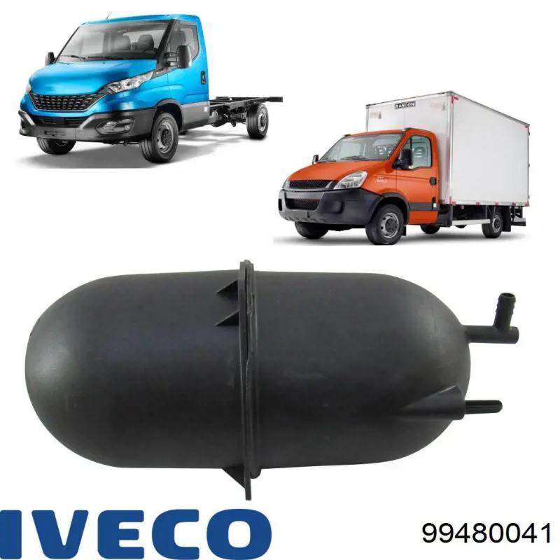 99480041 Iveco Tanque de expansão do sistema de esfriamento